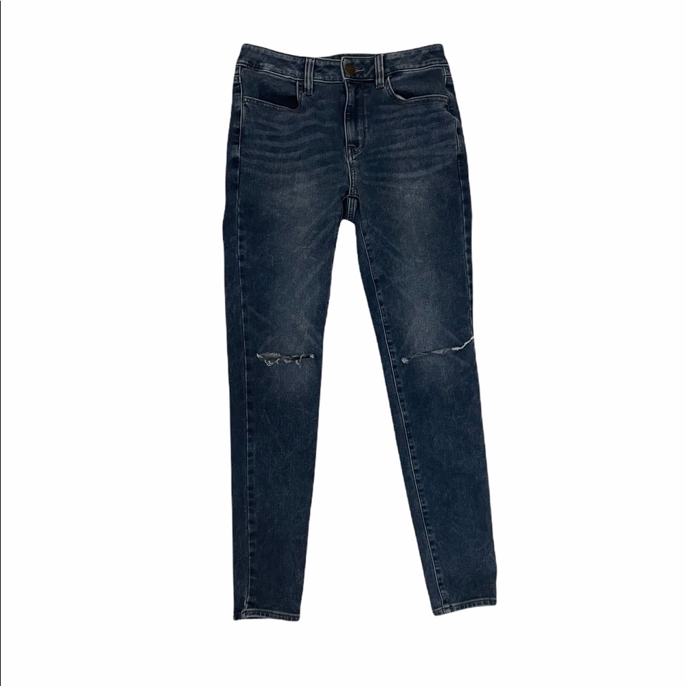 AE Super Stretch Hi-Rise Jeggings- Size 6